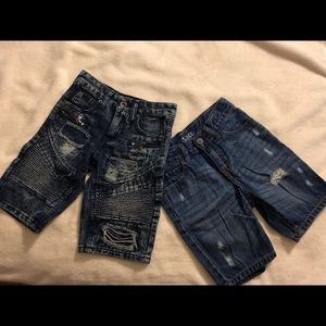 Toddler boy jean shorts